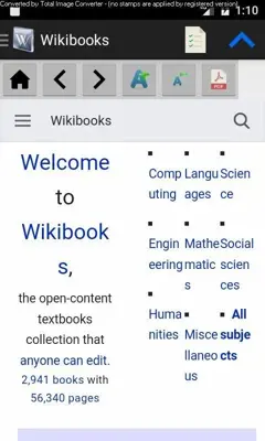 Wiki Viewer android App screenshot 2