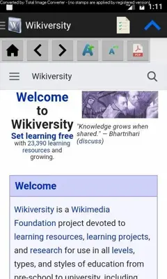 Wiki Viewer android App screenshot 4