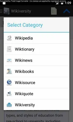 Wiki Viewer android App screenshot 7